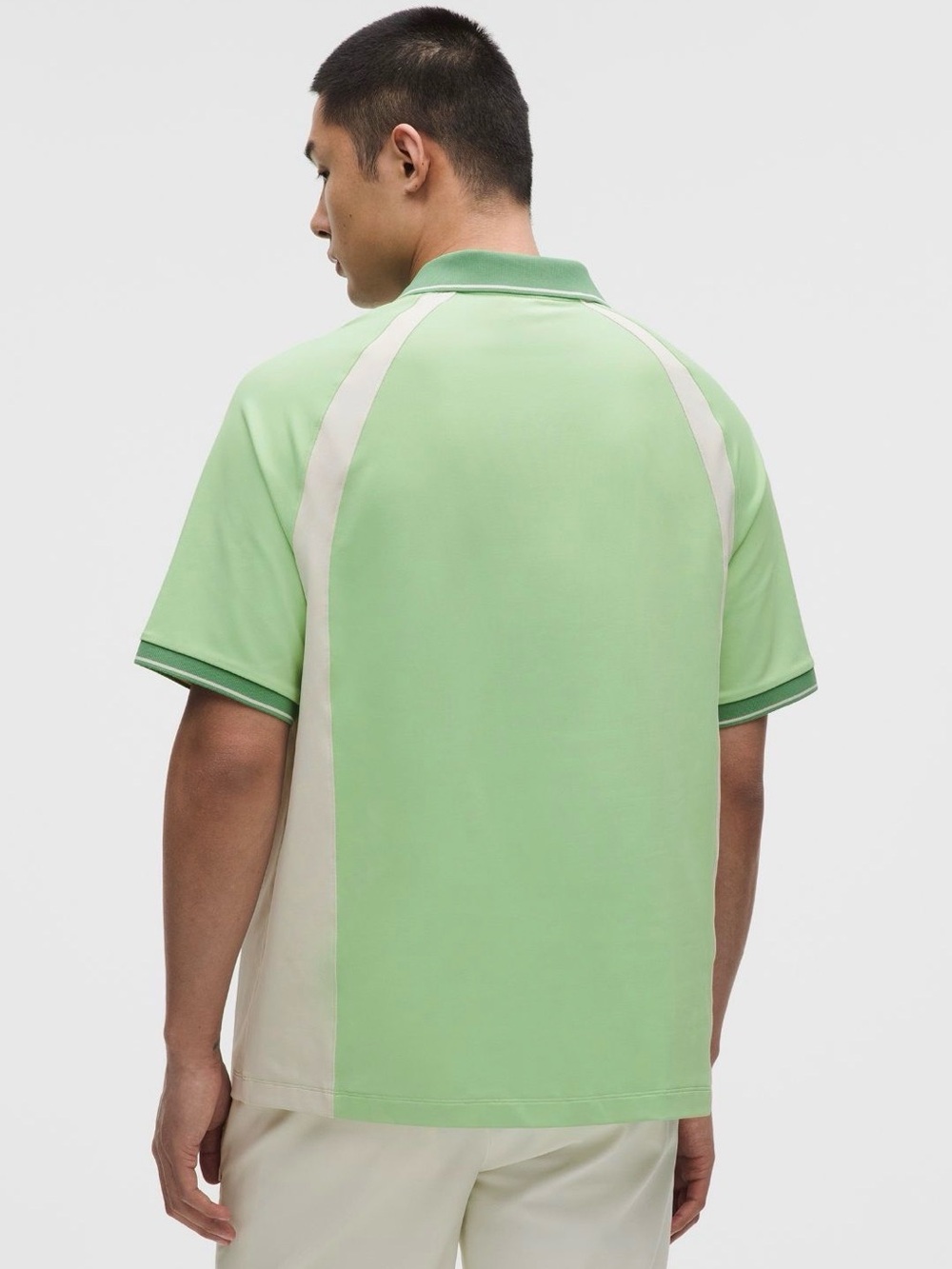 NWT Lululemon UV-Protective Relaxed-Fit Golf Polo in Kale Krush mix color - Picture 3 of 9